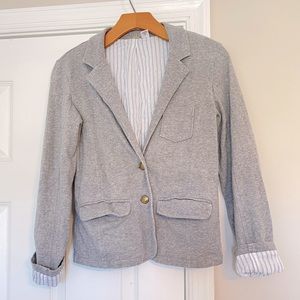 BP small soft knit heathered grey blazer Nordstrom